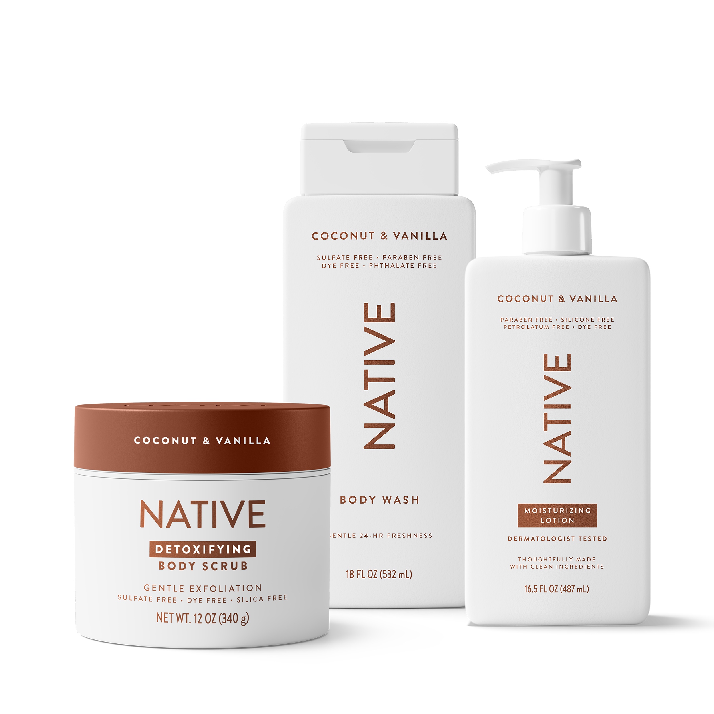 Exfoliate + Hydrate Trio - Travel Edit