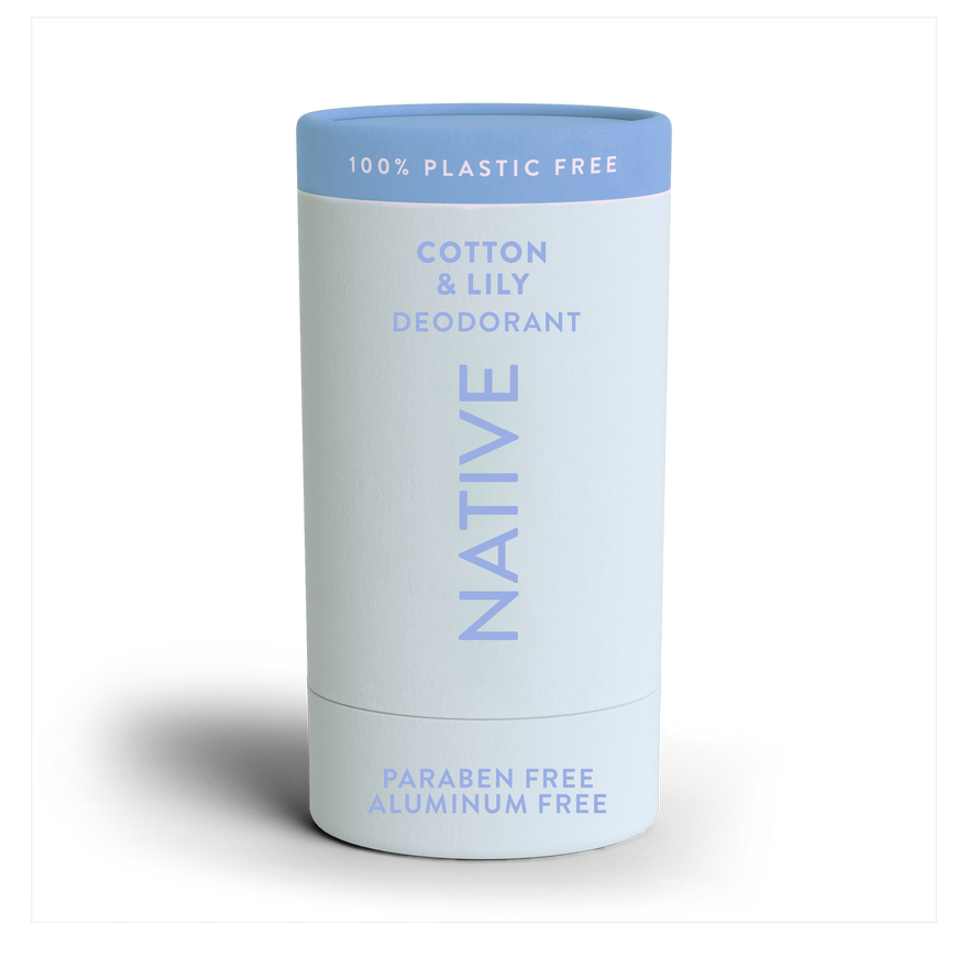 Plastic Free Sensitive Deodorant Stick - Clean Finish (2.65oz)